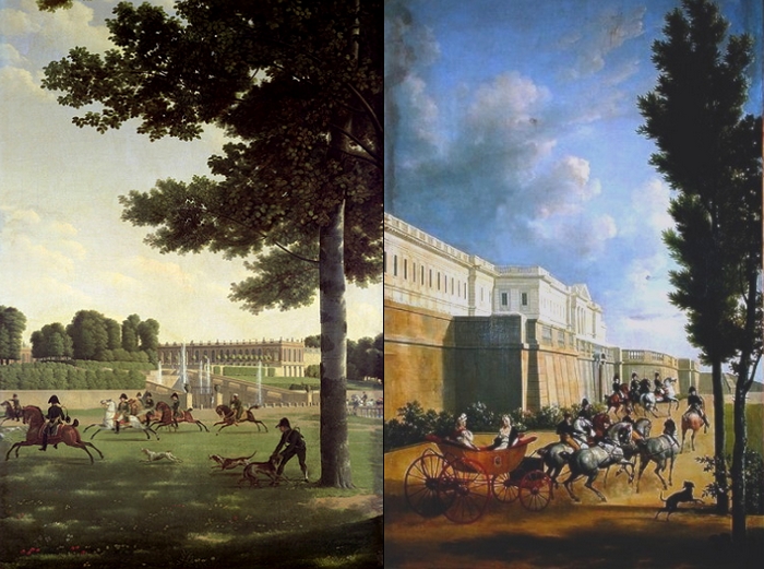 Napoléon chassant à Trianon et à Compiègne - Société de Vènerie